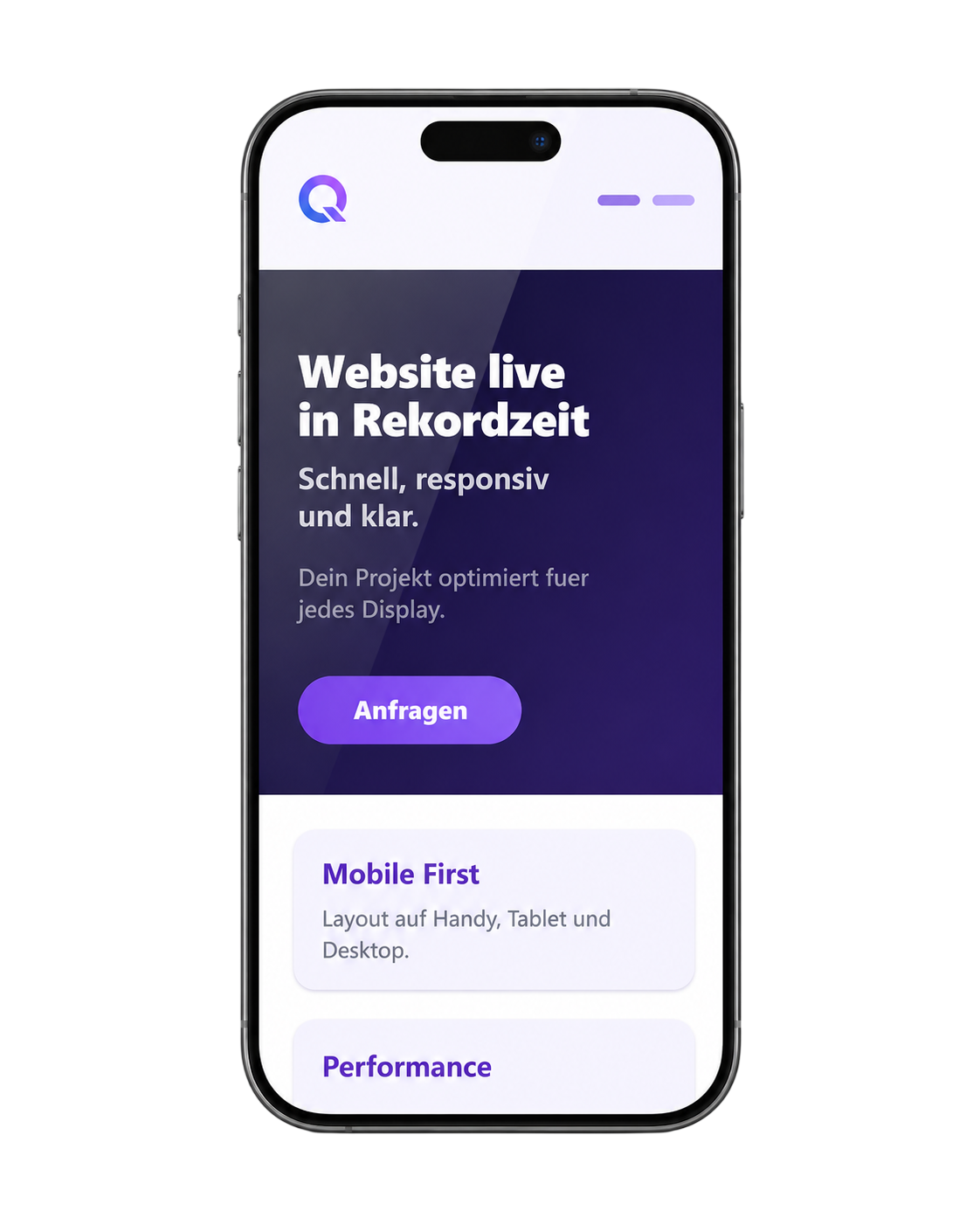 Qwince Studios Mockup